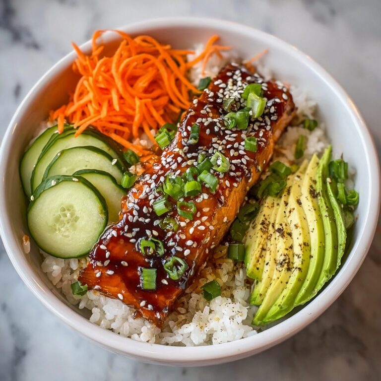 Honey Sriracha Salmon Bowl Recipe