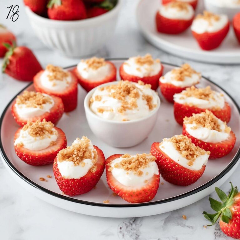 Deviled Strawberries Recipe