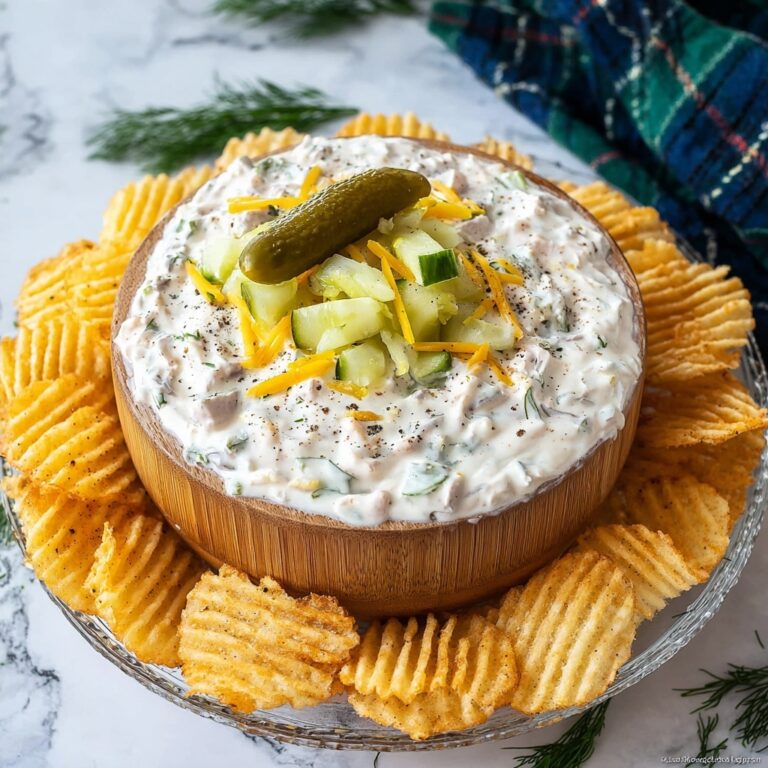 Creamy Dill Pickle Dip Recipe