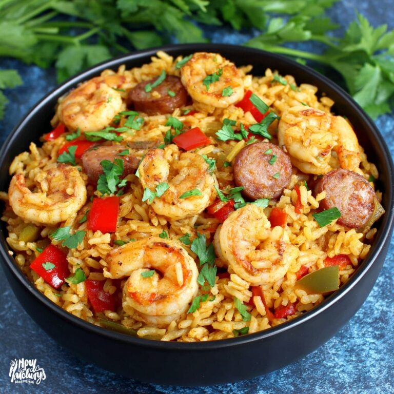 One Pot Sausage and Shrimp Jambalaya for Ultimate Flavor Boost Recipe