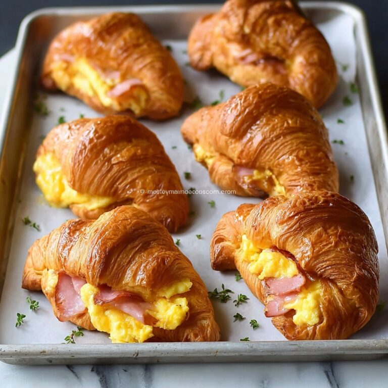 Freezer Croissant Breakfast Sandwiches for Busy Mornings Recipe
