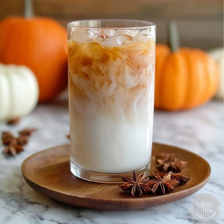 Iced Pumpkin Cream Chai Tea Latte (Starbucks Copycat) Recipe