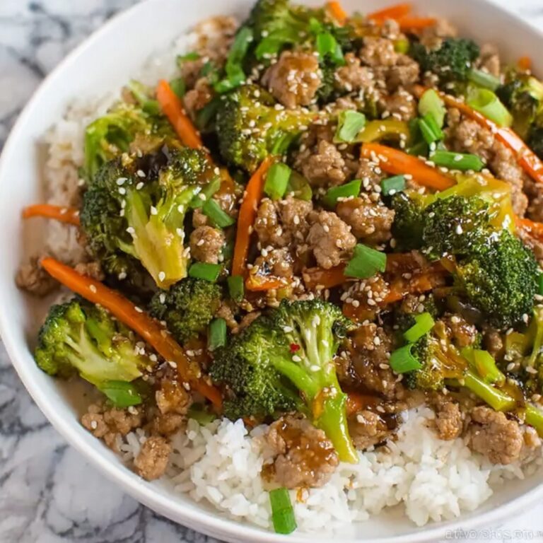 Ground Turkey Teriyaki Stir Fry Recipe