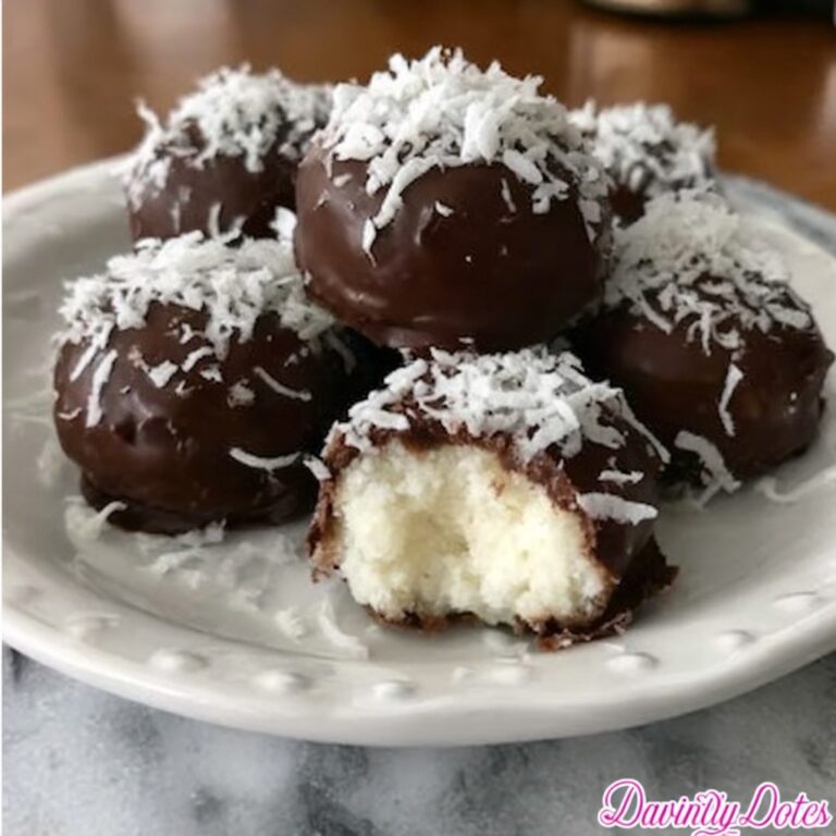 No-Bake Coconut Cream Balls Recipe
