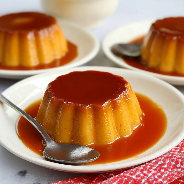 Vegan Pumpkin Flan with Caramel Sauce Recipe