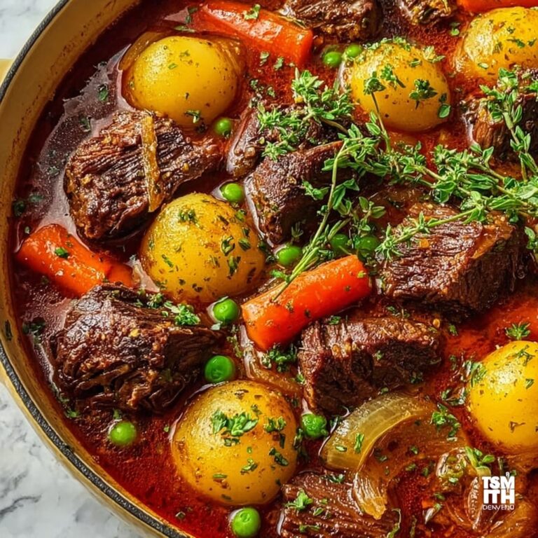 Hearty Slow-Simmered Savory Beef Stew Recipe