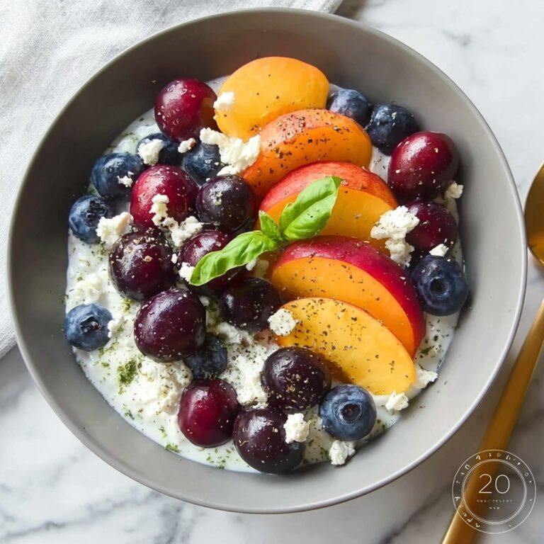 Blueberry Peach Feta Salad: A Refreshing Summer Recipe