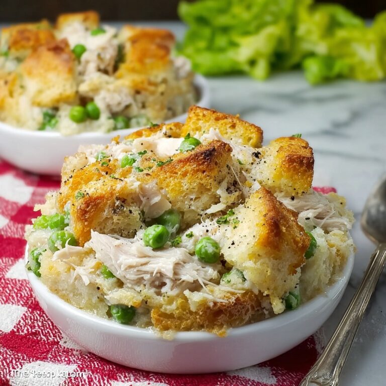 Chicken Salad Soufflé Casserole Recipe