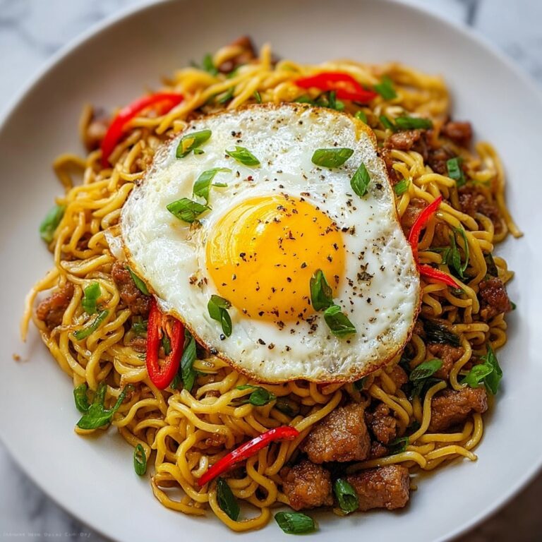 Egg and Pork Lo Mein Recipe