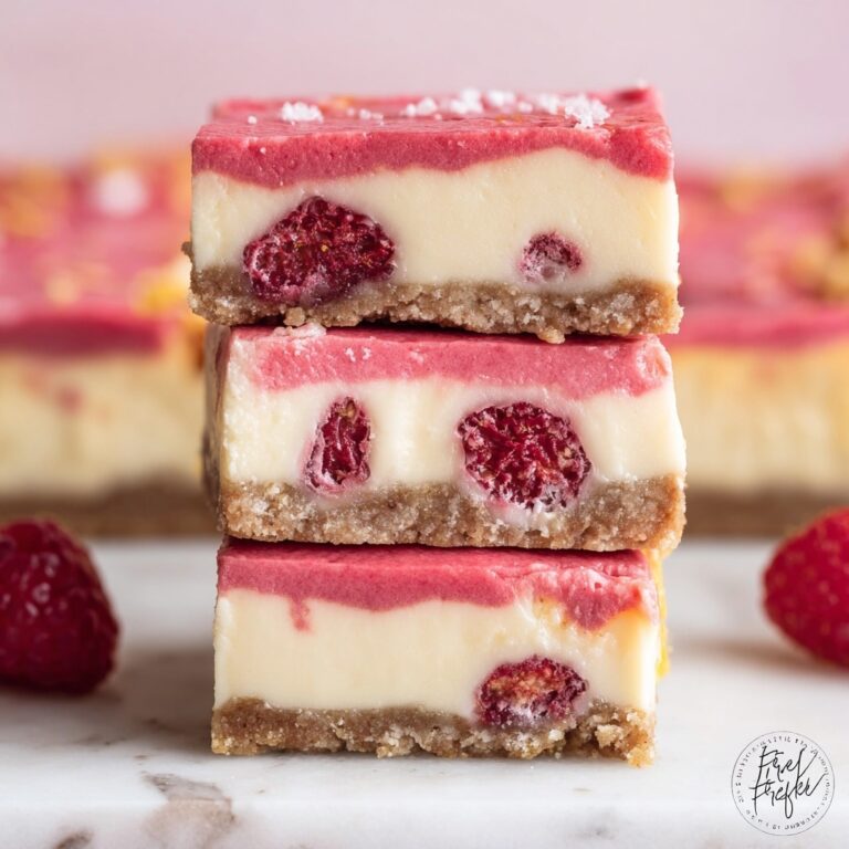Lemon Raspberry Cheesecake Bars Recipe