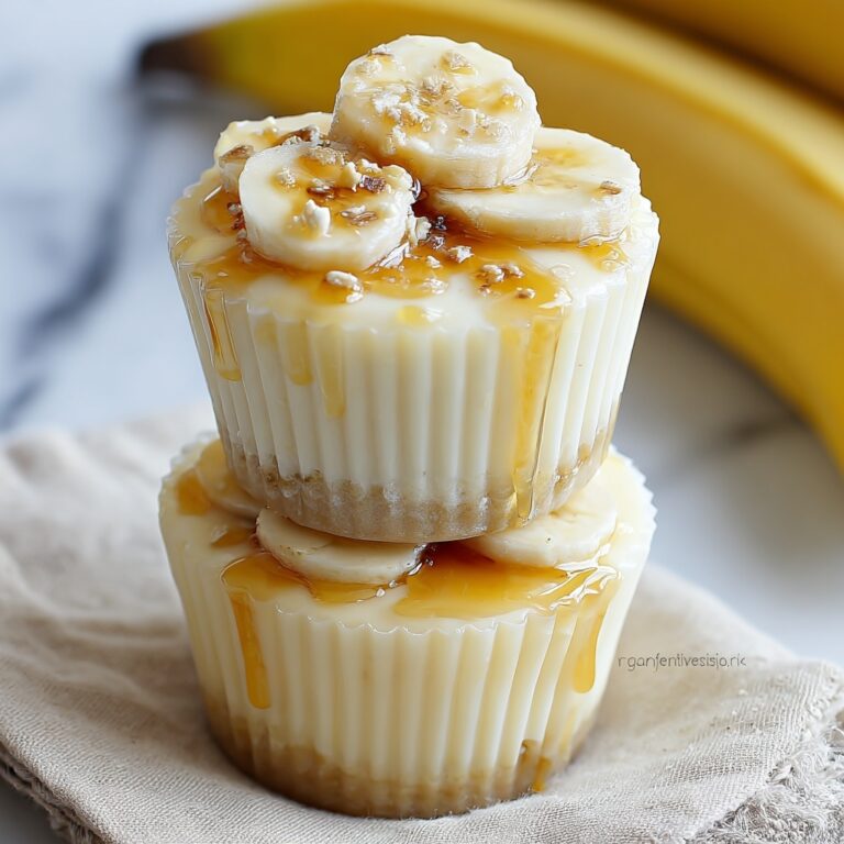 Creamy Banana Custard Cups Recipe