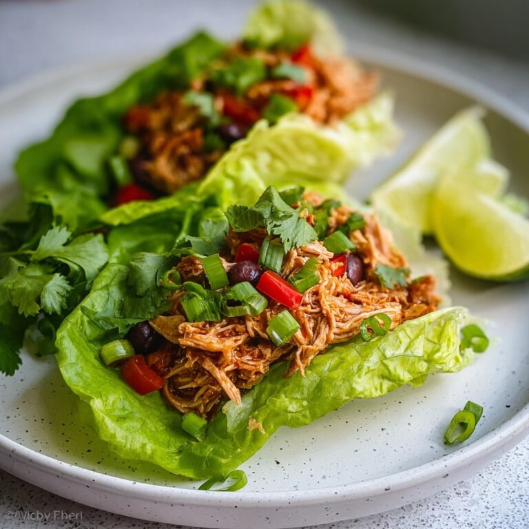 Delicious Chicken Chili Taco Lettuce Wraps Recipe