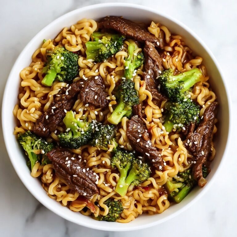 Beef and Broccoli Ramen Stir Fry Recipe