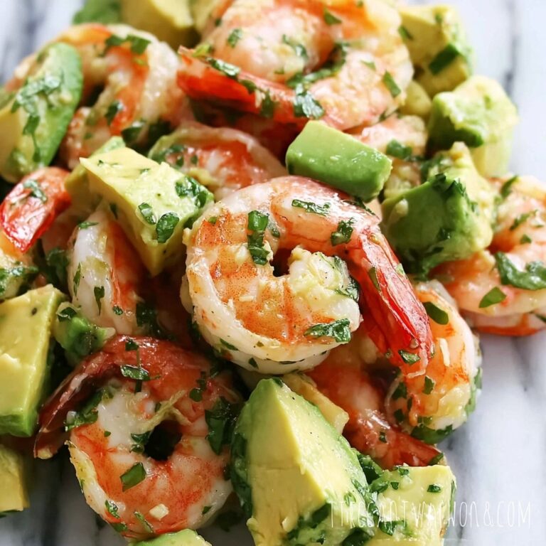 Zesty Avocado Shrimp Salad for a Refreshing Meal Upgrade Recipe
