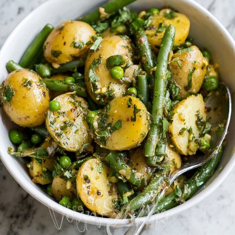 French-Style Potato and Green Bean Salad: Light & Zesty Delight Recipe