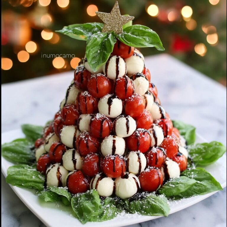 Caprese Christmas Tree Recipe