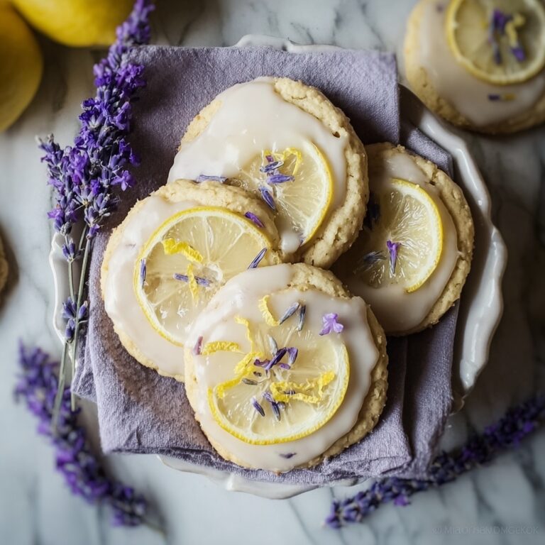 Irresistible Lemon Lavender Cookies for Your Afternoon Bliss Recipe