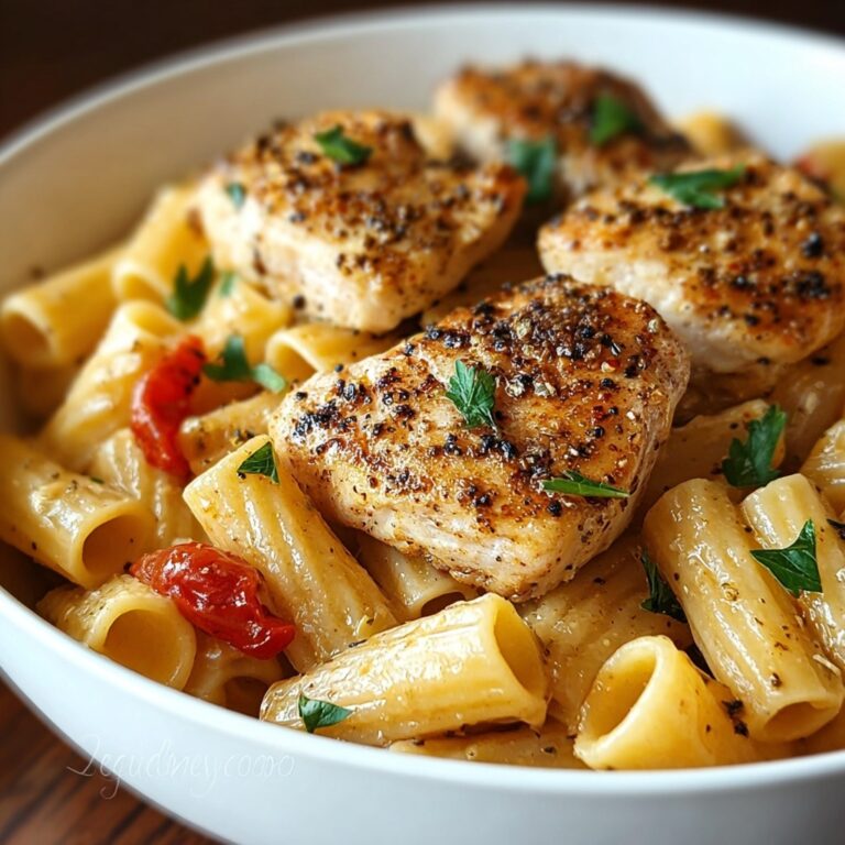 Honey Pepper Chicken Pasta Panini Recipe