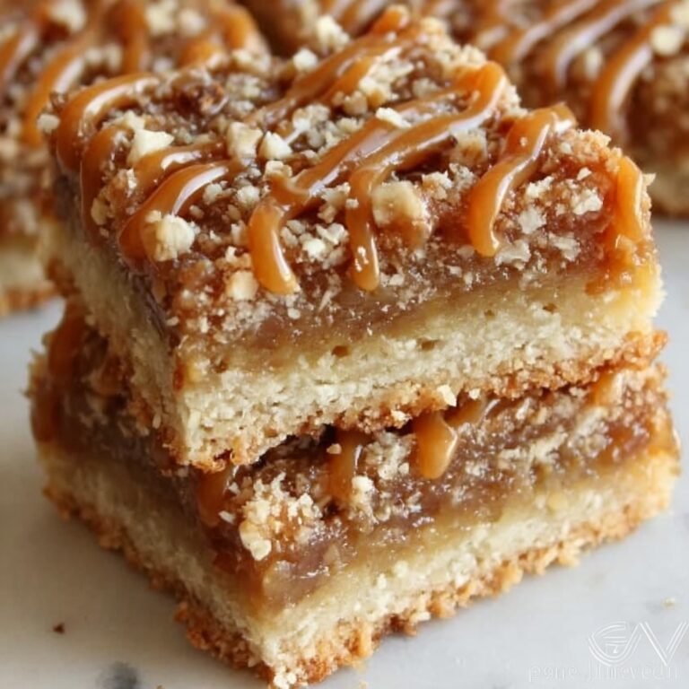 Caramel Crush Bars Dessert Recipe
