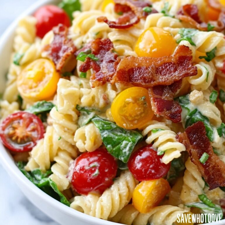 Ranch BLT Pasta Salad Recipe