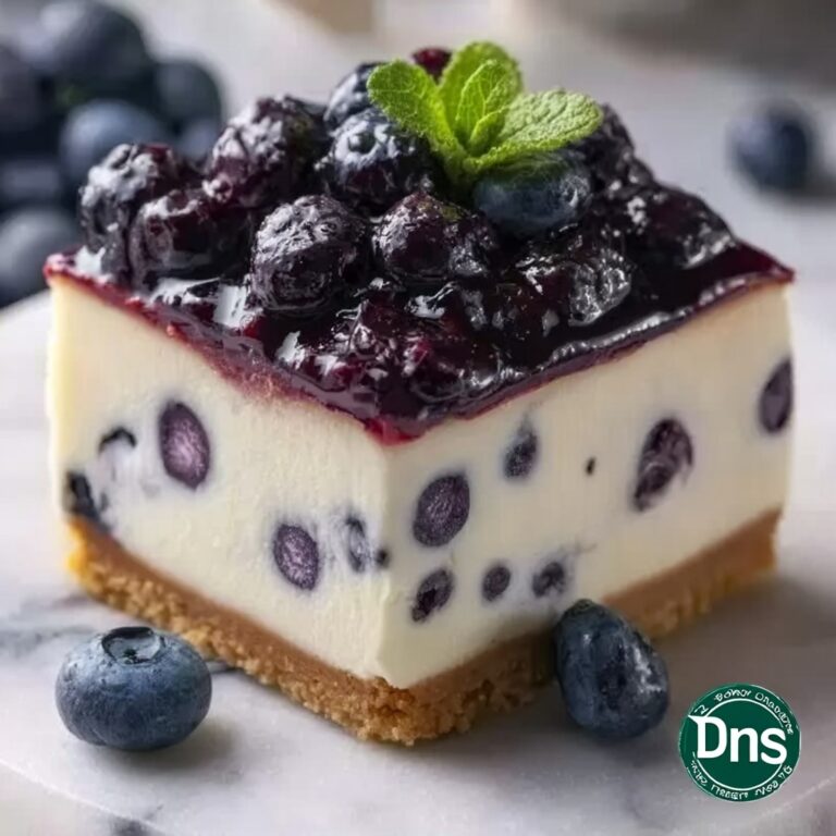 White Chocolate Blueberry Cheesecake Recipe
