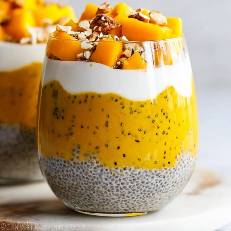 Revitalize Your Day with Mango Turmeric Chia Pudding Recipe