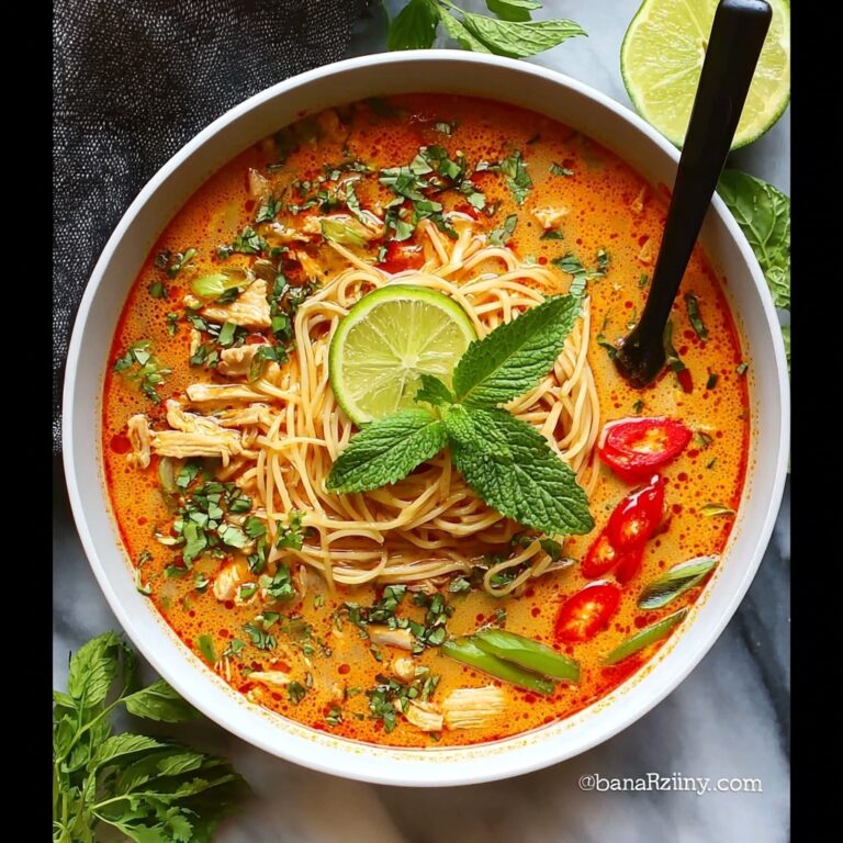 Thai Red Curry Noodle Soup Recipe