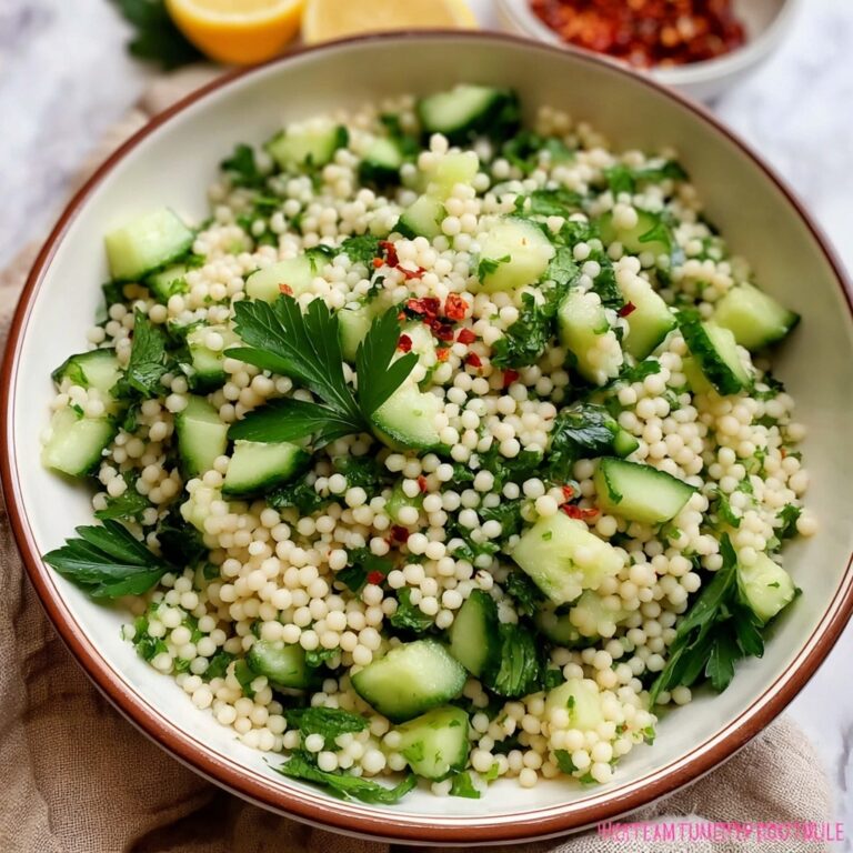 Flavorful Cucumber Couscous Salad Recipe