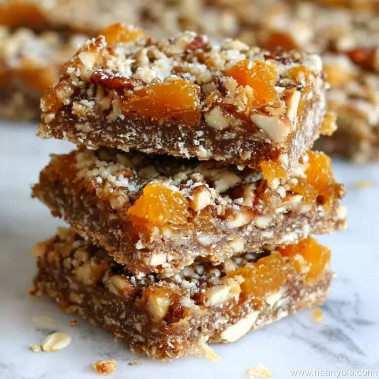 Apricot Coconut Pecan Bars Recipe
