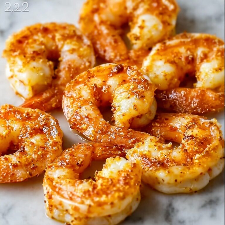 Oven Baked Shrimp with Lemon, Garlic, and Spices Recipe