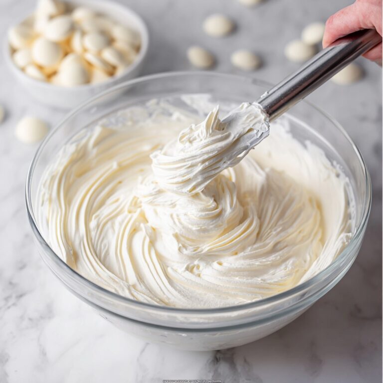 White Chocolate Frosting Recipe