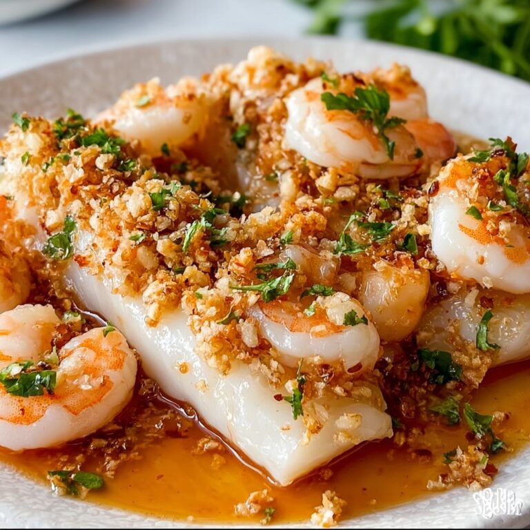 Savory Shrimp Stuffed Squid in Tomato Sauce Recipe