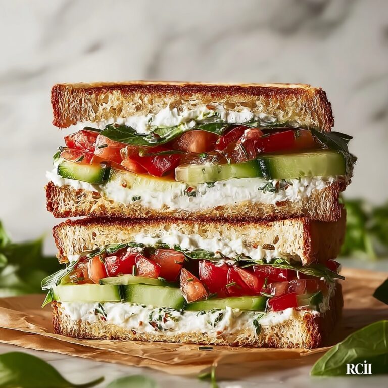 Loaded Cucumber & Avocado Sandwich: Simple Vegan Freshness Recipe