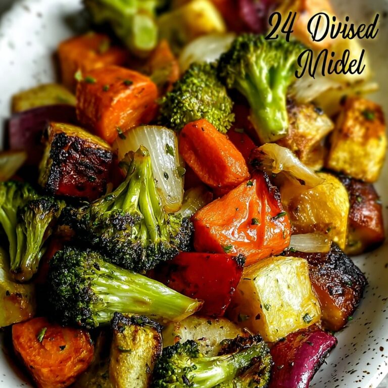 Healthy & Delicious Roasted Vegetable Dish with Broccoli Magic Recipe