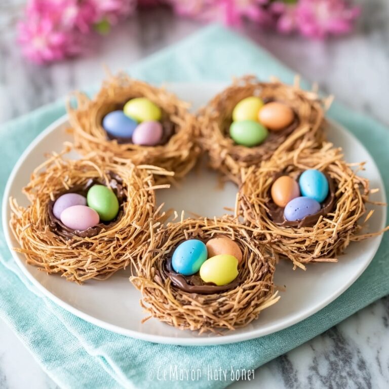 Easy Birds Nests Cookies Recipe