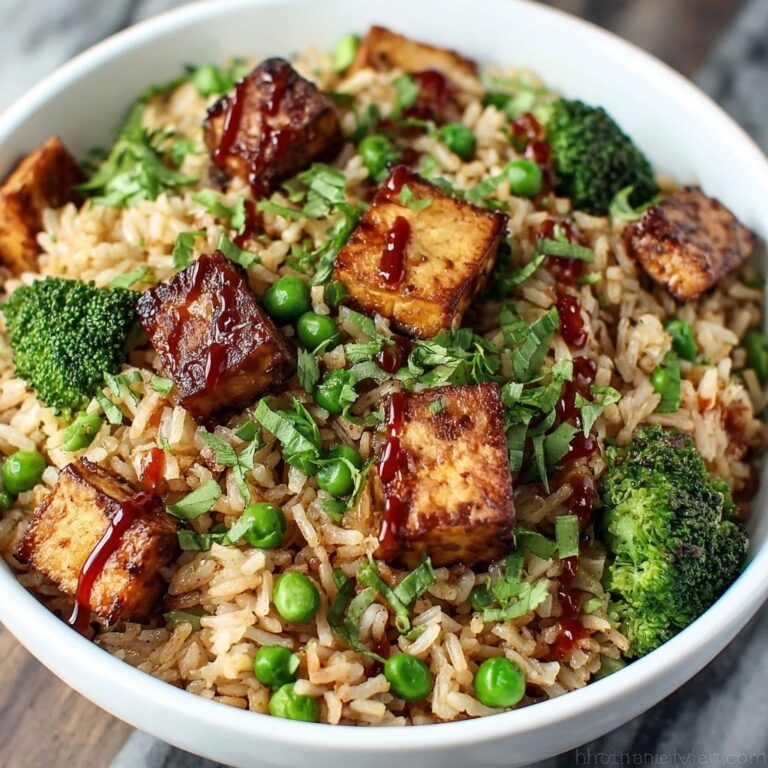 Peanut Butter Rice with Vegetables: A Tasty Delight Recipe