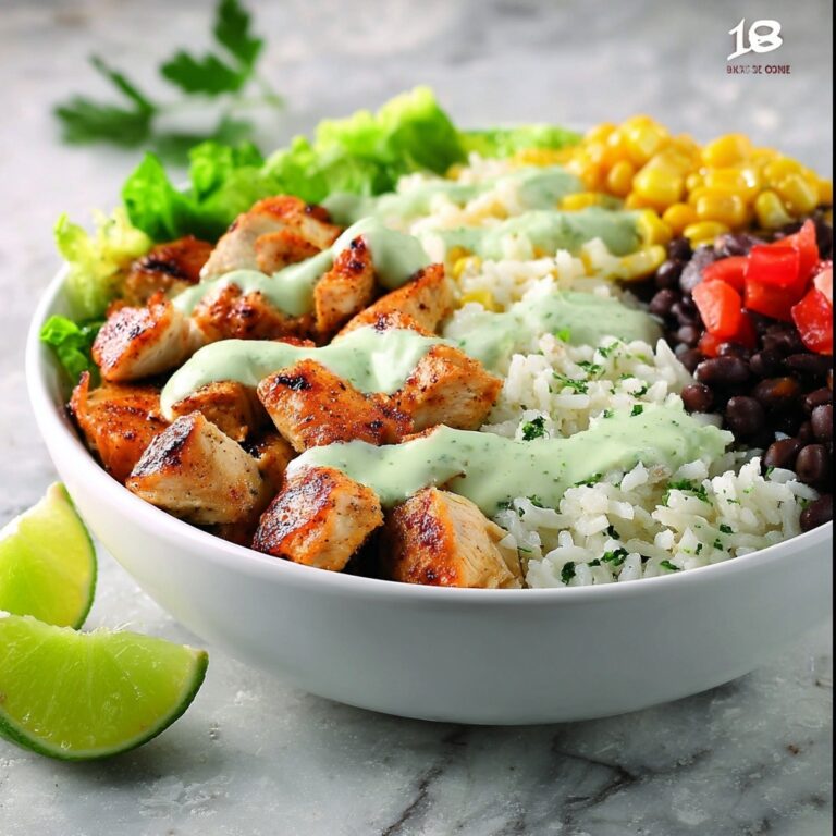 Chipotle Chicken Burrito Bowls Recipe