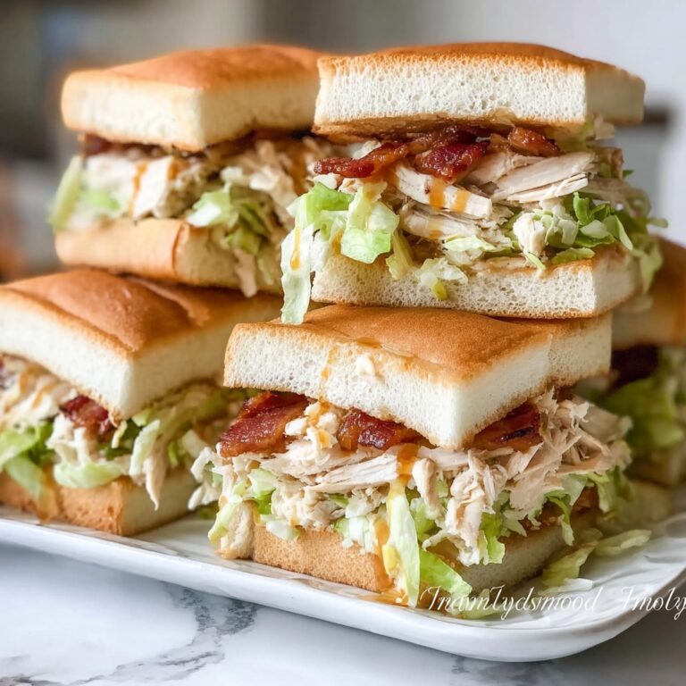 Honey Mustard BLT Chicken Sliders: 5 Star Flavor Delight Recipe