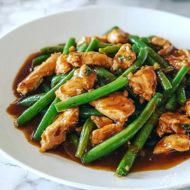 Honey Hoisin Green Bean Chicken Recipe