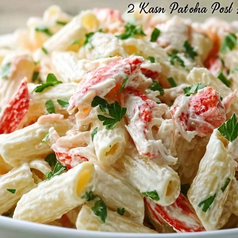 Refreshing Crab Pasta Salad for Perfect Summer Gatherings Recipe
