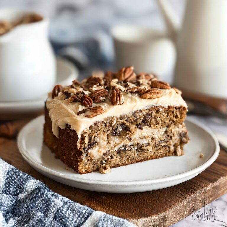 Date Coffee Cake with Walnuts & Espresso Recipe