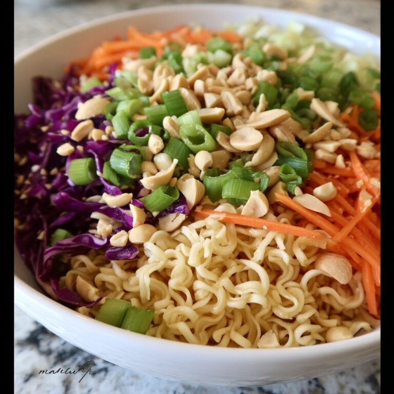 Crunchy Ramen Noodle Salad Recipe