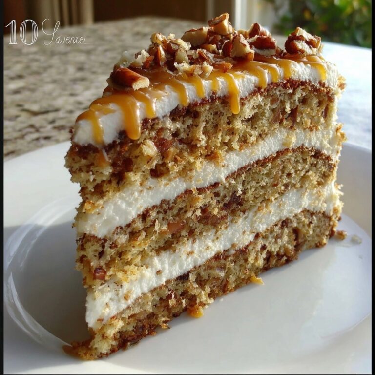Christmas Toffee Crunch Cake Recipe